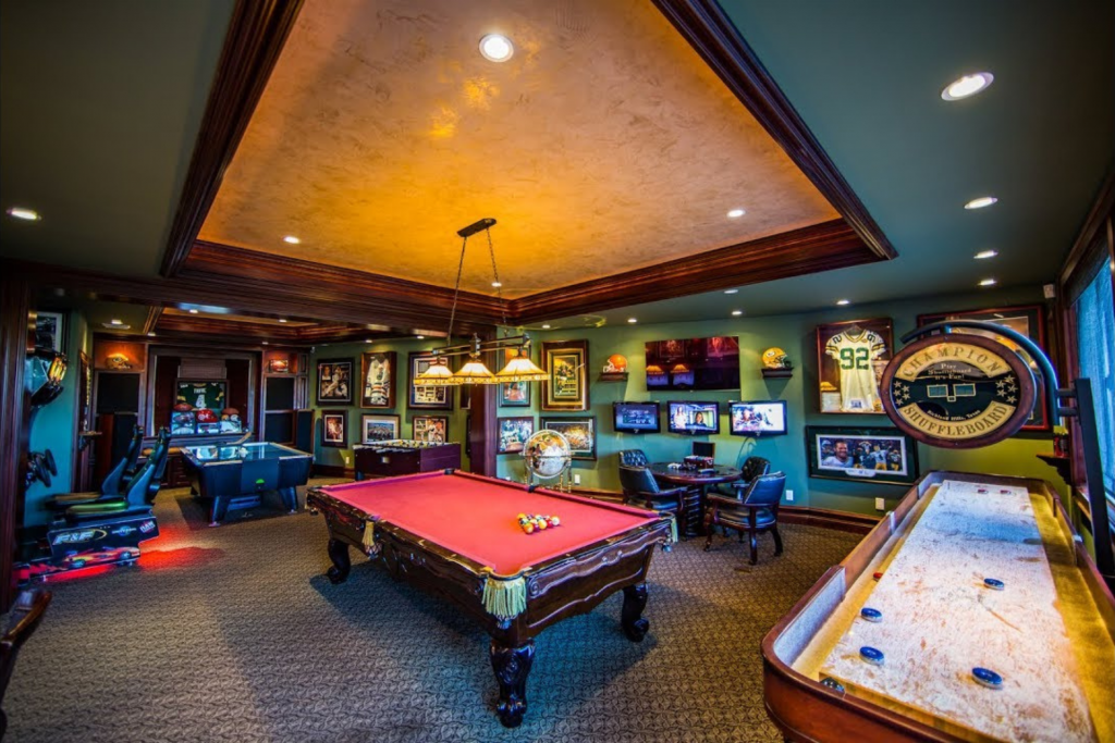 indoor games room